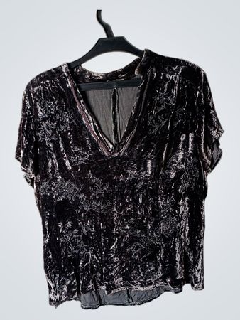 Green House Velvet Top