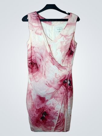 TRUCCO Floral Print ärmelloses Kleid