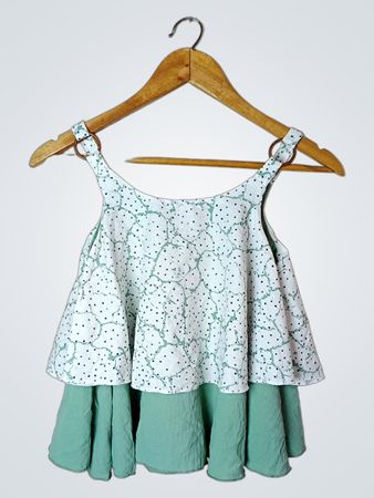 AKKUZU Mädchen 12-13 Jahre Schicht-Camisole-Top