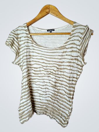 Caroline Biss Damen gestreiftes T-Shirt