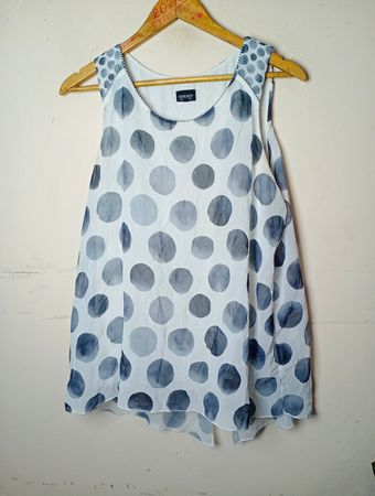 VIVENTY gepunktetes ärmelloses Top