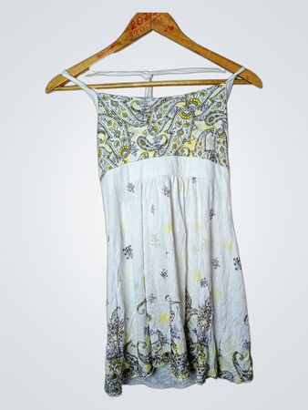 Colours of the World Paisley Print Halterkleid