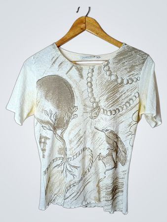 ZORBÉ Damen Grafikdruck T-Shirt