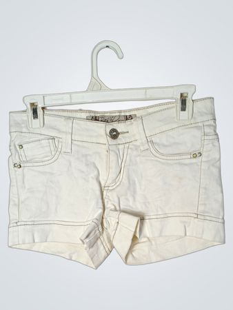 Basic Denim Weiße Shorts