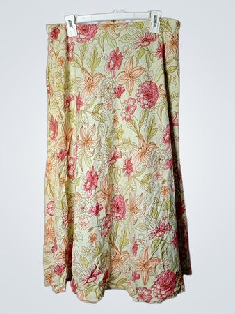 Marks & Spencer Floral Midi Rock