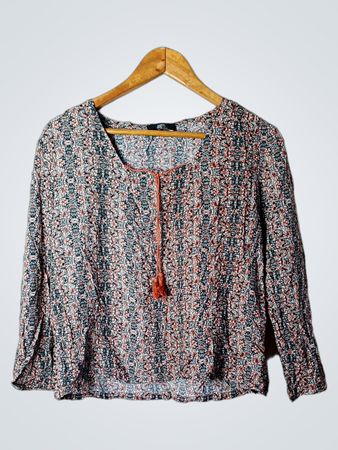 Le temps des cerises "Création Française" Bedruckte Bluse