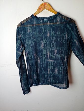 Clockhouse Langarm-Mesh-Top