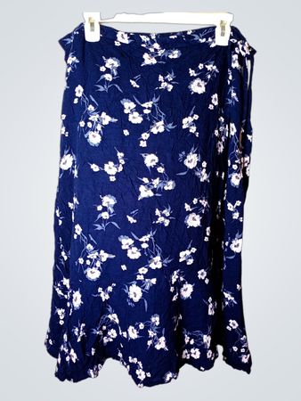 Clothing & Co Blumendruck Midirock
