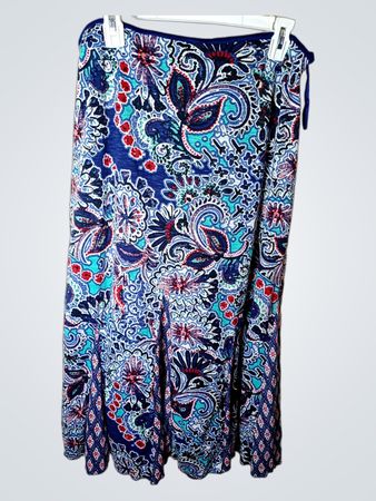 Bohemian Print Maxi Skirt