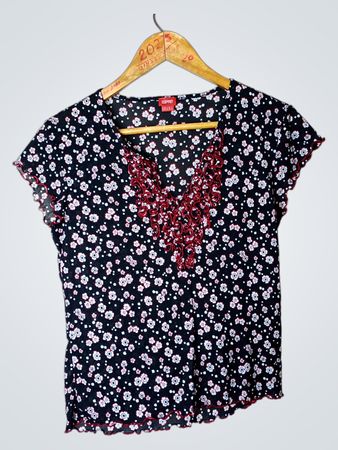 Esprit Floral Kurzarm-Top