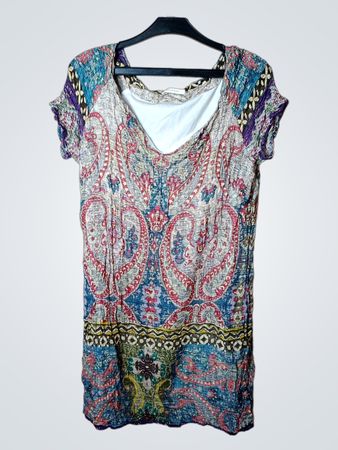 Promod Paisley Print Mini Dress