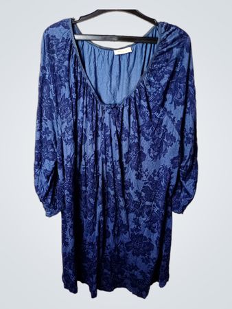 Yessica Blue Floral Dress