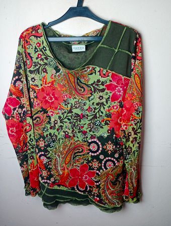 CANDA Kollektion Bei CSA Floral Print Top