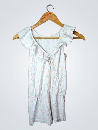 Baby-Overall mit Pfirsichmuster
