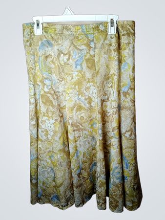 Damen Rock mit Blumenmuster