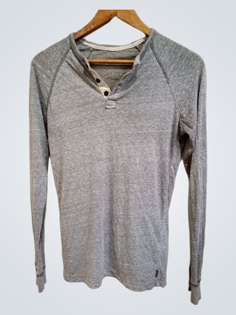Aeropostale Langarm-Henley-Shirt