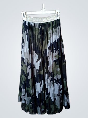 Hug & Clau Camouflage Faltenrock