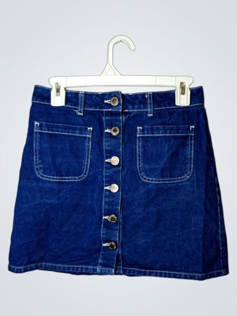 Denim A-Linie Minirock