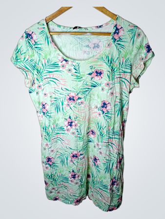 TU Woman Tropical Print T-Shirt