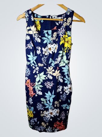 George Floral Ärmelloses Kleid