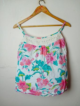 Monsoon Floral Print Cami Top