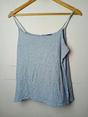 KIABI Graues Spaghetti-Träger Tanktop
