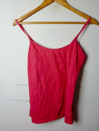 Rosa Spaghetti-Top