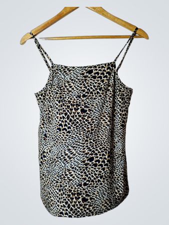 IX:O Leopardenmuster Trägertop