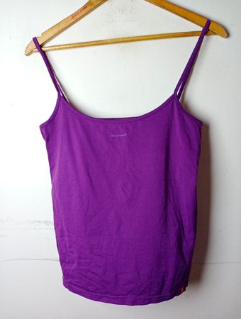 Purple Spaghetti Strap Tank Top