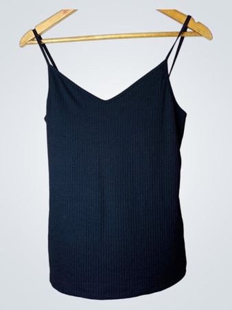 Esmara Damen Schwarze Ripp-Top