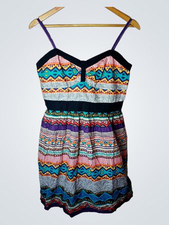 La Fée Maraboutée Damen Bedrucktes Sommerkleid