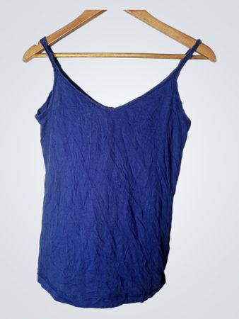 Women'secret Blaues Spaghetti-Träger Top