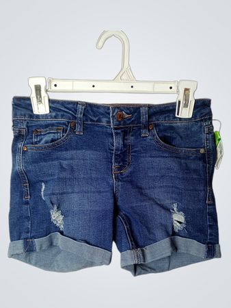 CELEBRITY PINK ausgefranste Jeansshorts