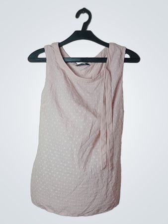 orsay pink ärmelloses, strukturiertes Top mit Bindedetail