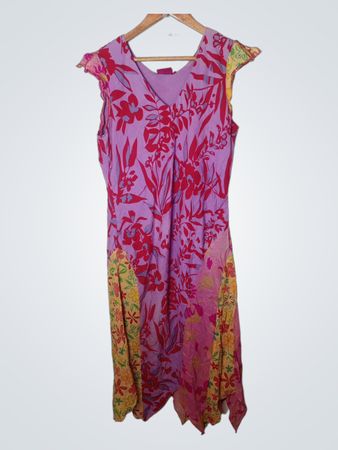 Coco d'Inde Floral Print Dress