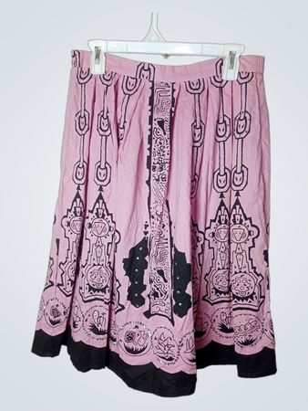 Kushi Pink Rock mit schwarzem Druck
