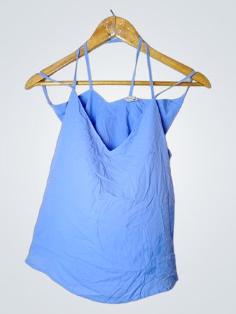 Katharina Blue Halter Top