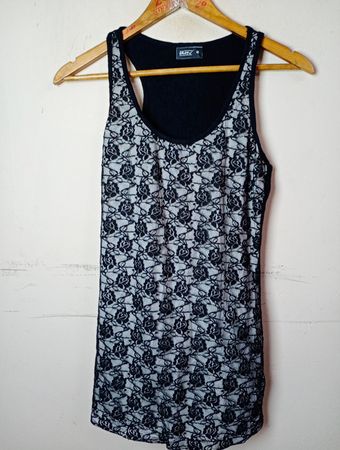 Okay Black Lace Tank Top