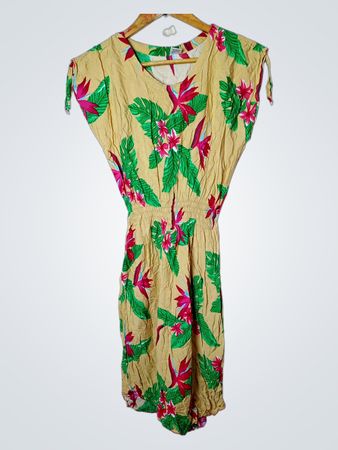 YANS Kollektion Tropenprint-Kleid