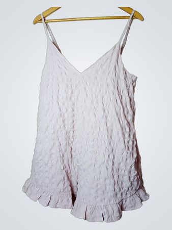 ASOS DESIGN Pink Textured Cami Dress