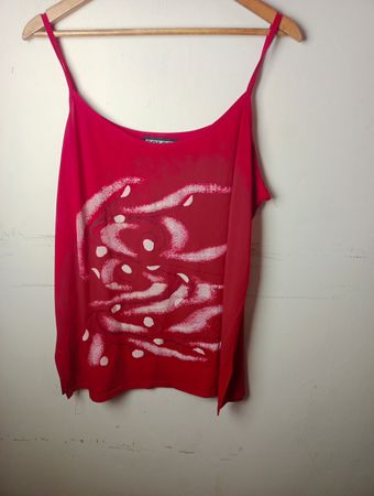 GOLOSY DONNA ITALIA Rotes Tank-Top