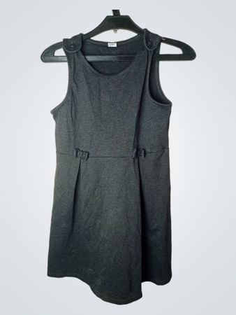 Tu School Grey Pinafore Dress