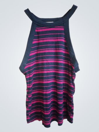 Clockhouse Halter Neck Gestreiftes Tanktop
