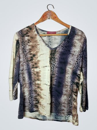 Cappuccini 48 Collezione V-Neck Top