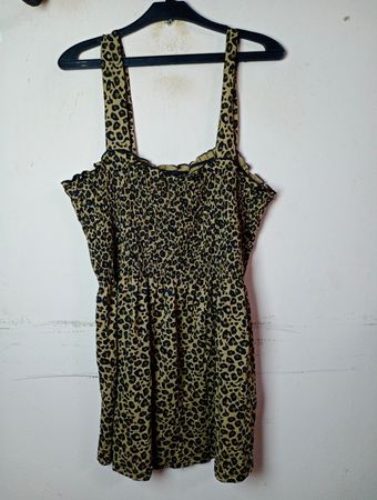 BODYFLIRT Leopardprint Raffinierte Kleid