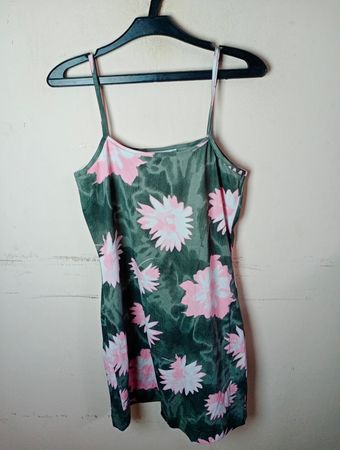 SCALINO Blumenmuster Slipkleid