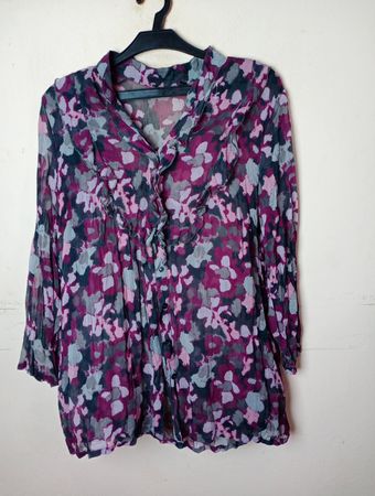 Damen Bluse mit Blumenmuster