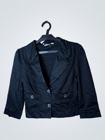 Premoda Collection Schwarzer kurz geschnittener Blazer