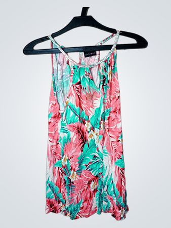 Melrose Tropical Print Tank Top
