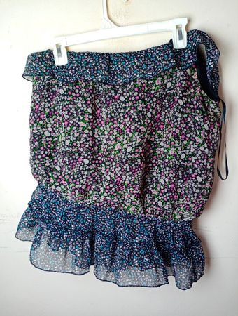 Orsay Floral Print Peplum Top